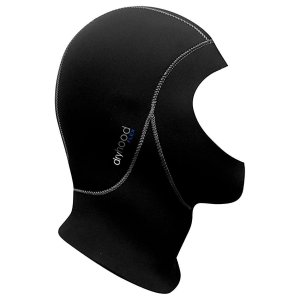 HOOD 7/4MM DRYHOOD/AL FLEX BLK SM