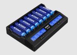 XTAR VC8 Fast Battery Charger for Li-ion Batteries