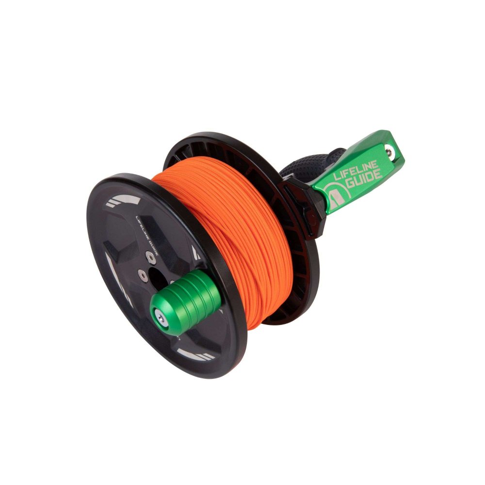 LIFELINE GUIDE REEL 120m - GRN - Click Image to Close