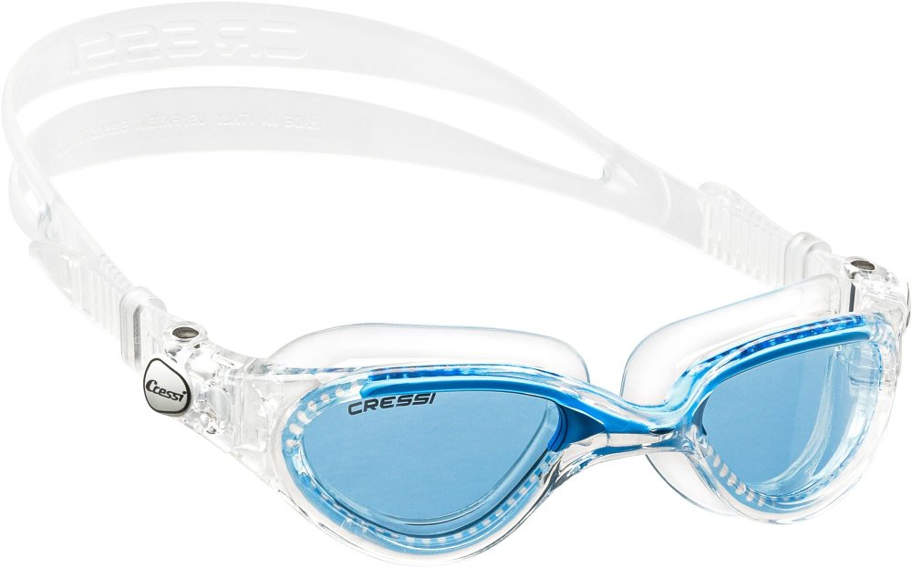 Flash Goggles - Blue Lens - Clear/Blue - Click Image to Close