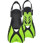 WATEGOS JR FIN L-XL (3-6) LIME/BK