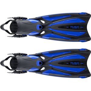 Tusa Solla Open Heel Fins | Cobalt | L-XL