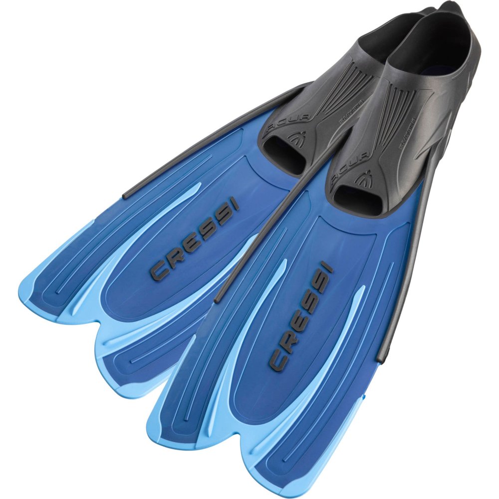 Agua Fins - 35/36 (2.5/3.5 - Blue - Click Image to Close