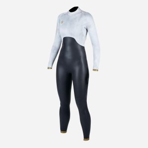 SUIT FREEFLEX WOMEN BLACK WHITE L