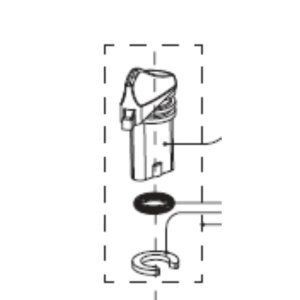 Octopus 2nd Stage Parts - Complete Kit Flow Deviator - COMPACT/COMPACT PRO