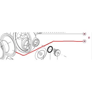 Octopus 2nd Stage Parts - Diaphragm - COMPACT/COMPACT PRO