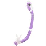 Iguana Dry Snorkel - Lilac/White