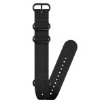 Suunto D5 Zulu Textile Diving Strap (L) - Stealth / Black