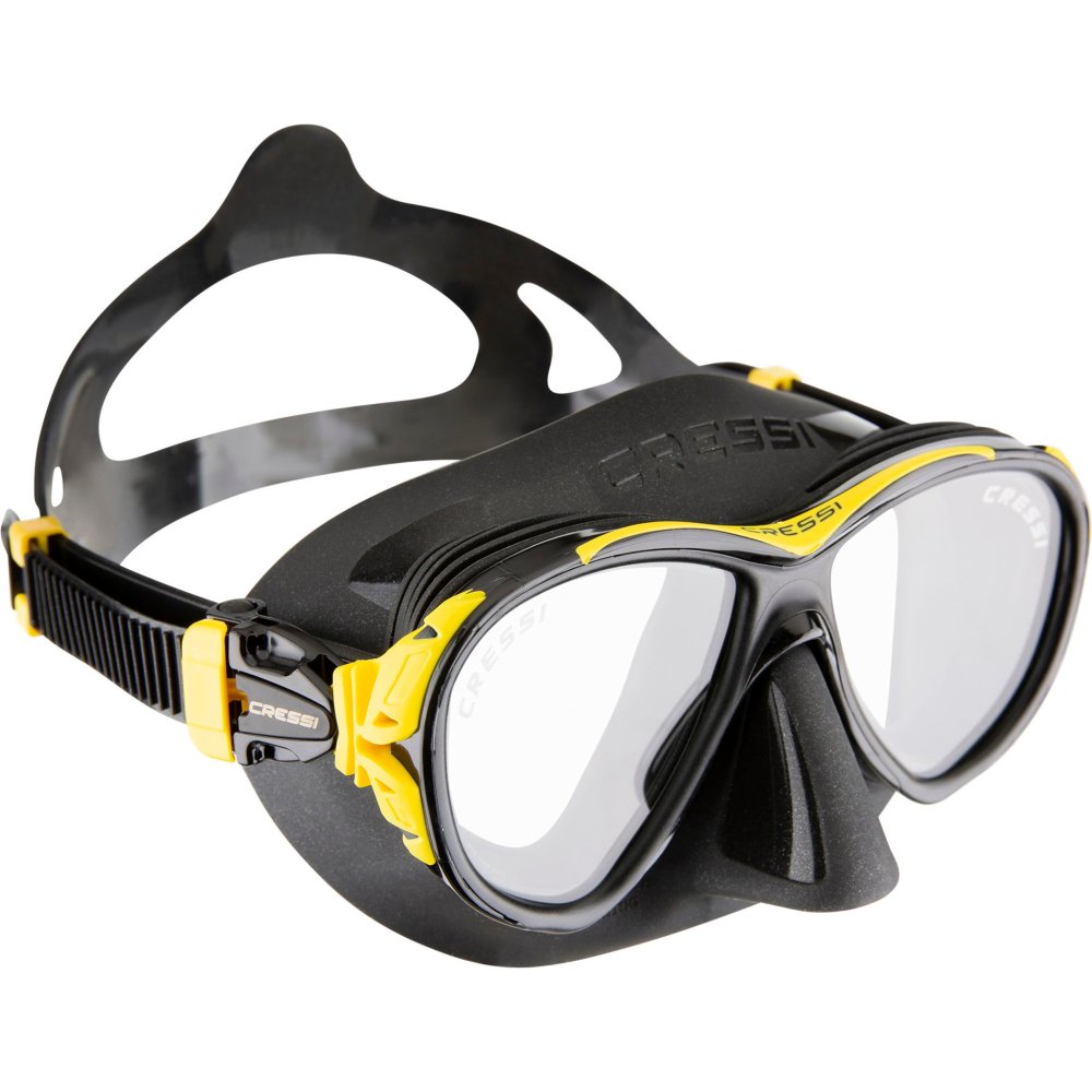 Naxos Mask - Black/Yellow - Click Image to Close