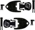 Mask Buckles (Pair) - Big Eyes Evo/Occhio Plus/ Eyes Evo - Black