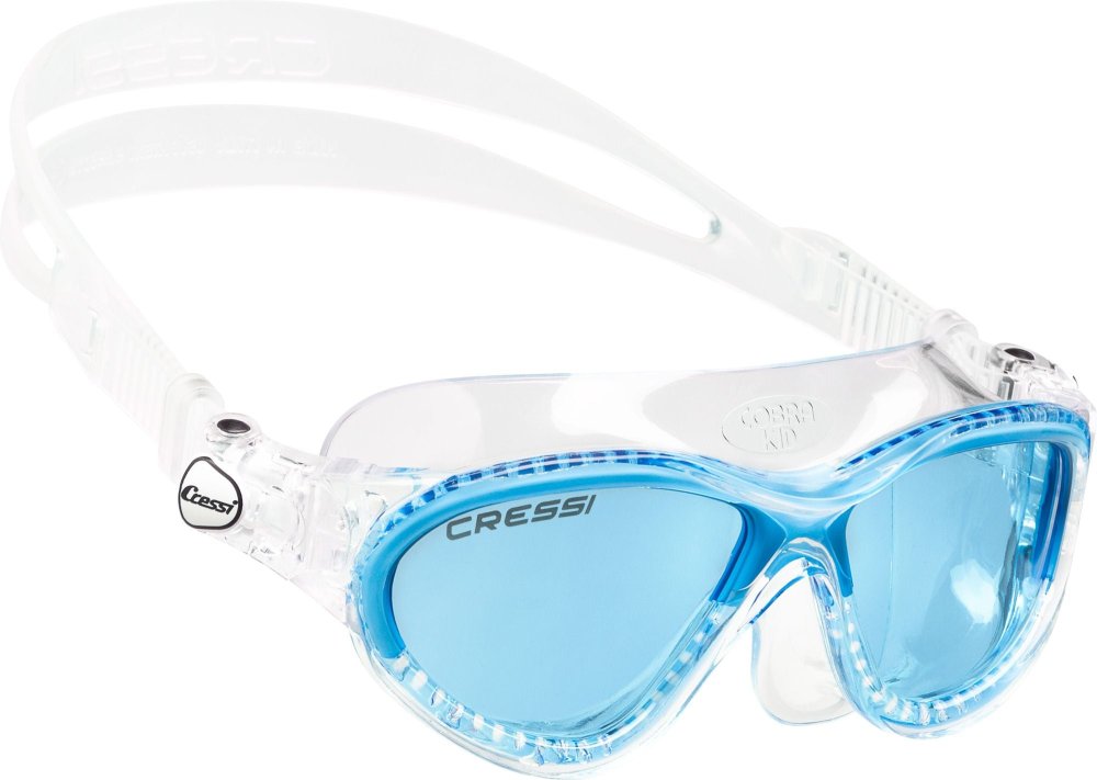 Mini Cobra - Blue Lens - Clear/Blue - Click Image to Close