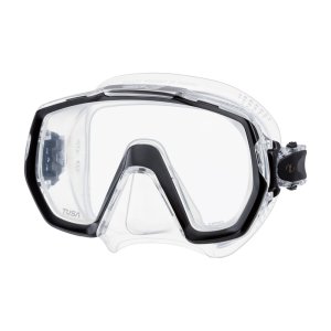 Tusa Freedom Elite Mask - Clear skirt - Black frame (BK)