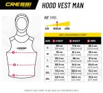 Cressi Base Layer Hooded Vest - Mens