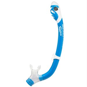 Iguana Dry Snorkel - Blue/White