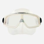 MASK SPHERA X WHITE SILICONE - CLEAR - MIRR LENS