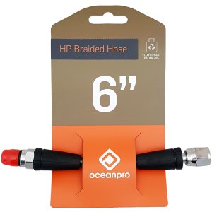 HP BRAIDED HOSE 6 INCH