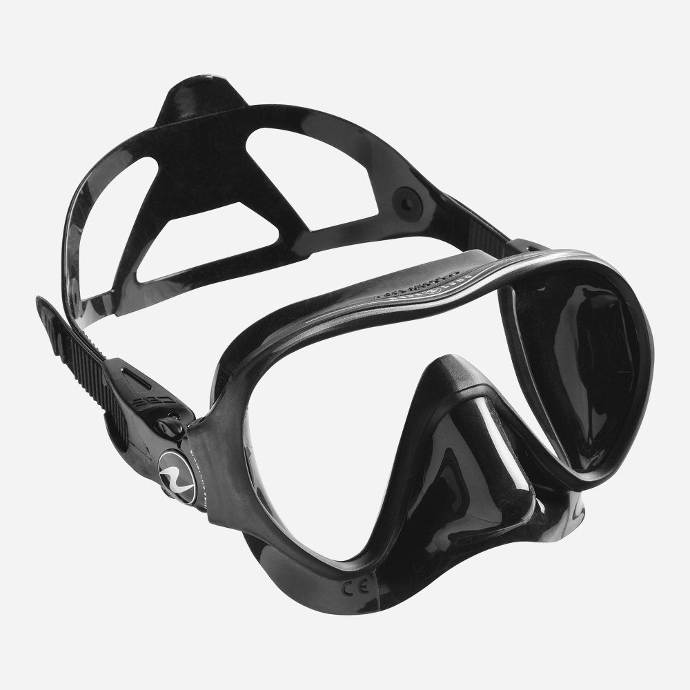 MASK LINEA BLACK/BLACK - Click Image to Close