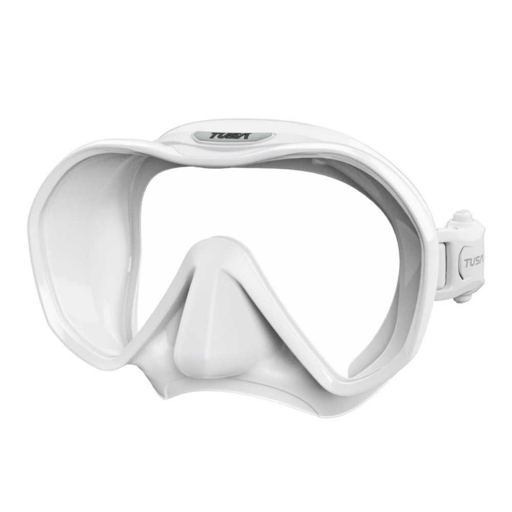 Tusa Zensee Mask | White - Click Image to Close