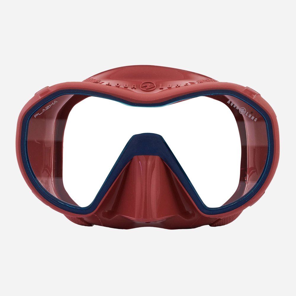 MASK PLAZMA NAVY BLUE/BRICK - CLR LENS - Click Image to Close