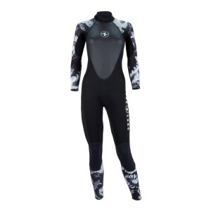 SUIT HYDROFLEX 3MM CAMO BLK/WHT WMS XL