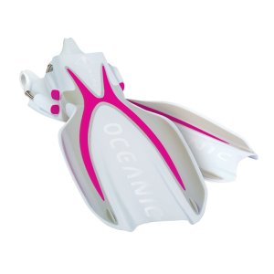 MANTA RAY FIN S PINK/WHITE