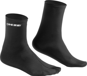 Lycra Fin Socks - L/XL - Black