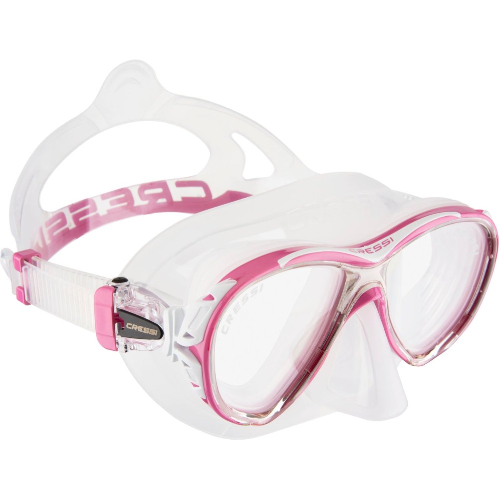 Naxos Mask - Clear/Pink - Click Image to Close