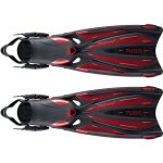 Tusa Solla Open Heel Fins | Red | Small