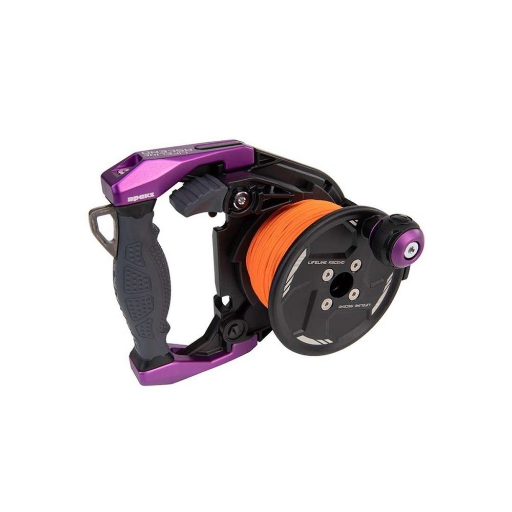 LIFELINE ASCEND REEL 60m - PURPLE - Click Image to Close