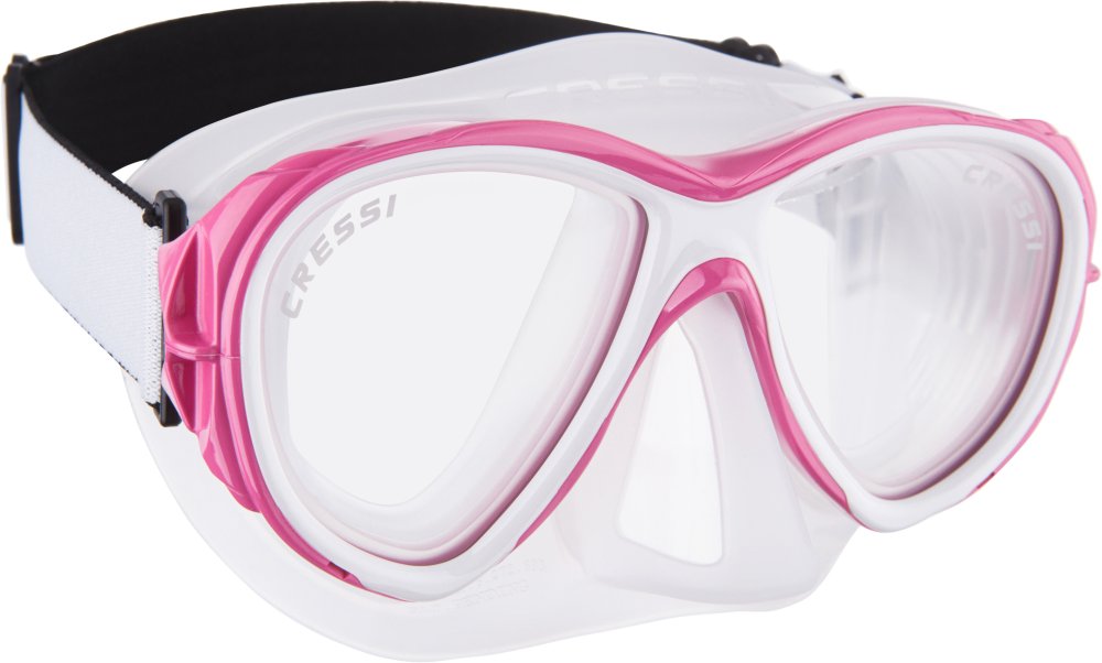 Samoa Mask - Clear / Pink - Click Image to Close