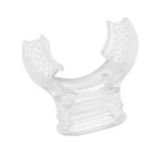 MOUTHPIECE SILICONE SNORKEL CLEAR