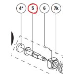 Octopus 2nd Stage Parts - LP Poppet Valve - COMPACT/COMPACT PRO