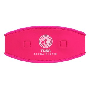 Tusa Neoprene Mask Strap Cover/Tamer | Pink