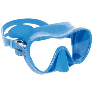 Cressi F1 Mini Sml Frameless Mask (Petite) | Blue