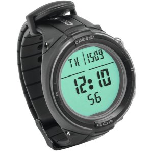 Cressi Goa Dive Computer - Nitrox Watch Freedive - Black / Grey