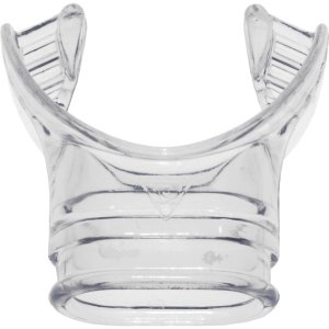 Alpha Ultra Dry Clear Snorkel Mouthpiece - Single - (Un-Packaged)