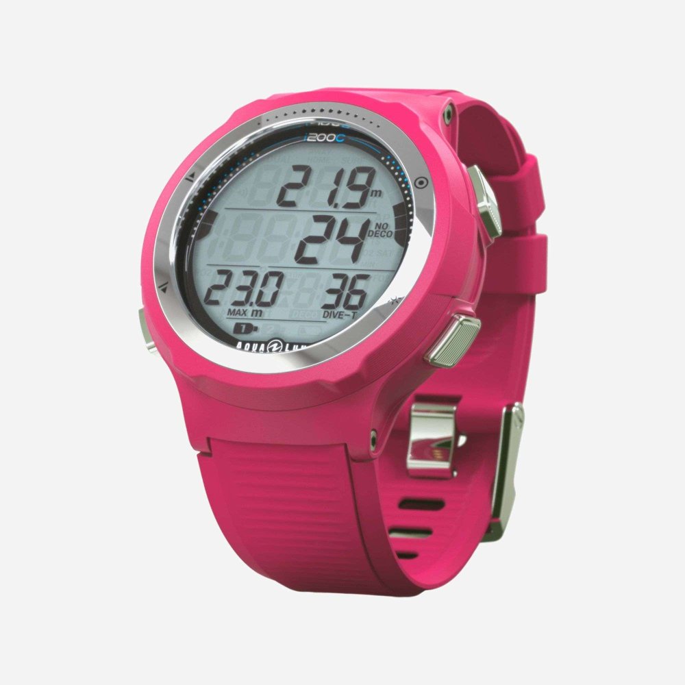 i200c WRIST COMPUTER PINK V2 - Click Image to Close