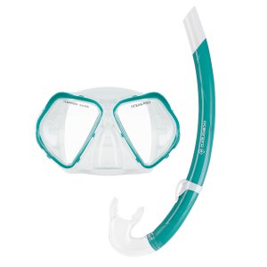 CRUZ AD MASK / SNORKEL mesh bag TEAL