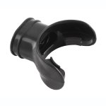 MOUTHPIECE BLACK RUBBER (REG)