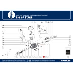 T10 Parts - Spring Guide Plate