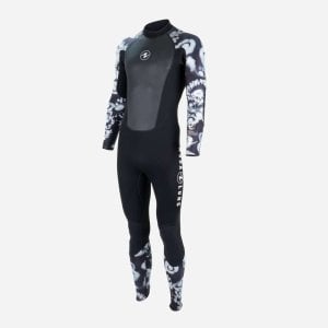 SUIT HYDROFLEX 3MM CAMO BLK/WHT MEN ML