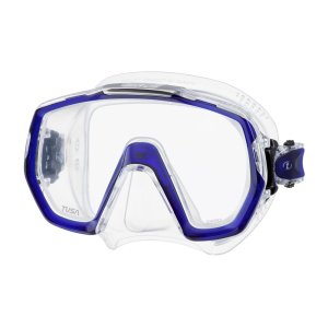 Tusa Freedom Elite Mask - Clear skirt - Cobalt Blue frame (CBL)