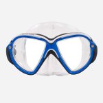 MASK REVEAL ULTRAFIT BLUE / WHITE / CLEAR SIL L