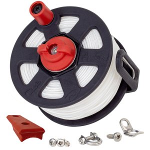 Vecta Gun Reel with Ant Line Kit - WHITE 60m