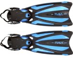 Tusa Solla Open Heel Fins | Fishtail Blue | Small