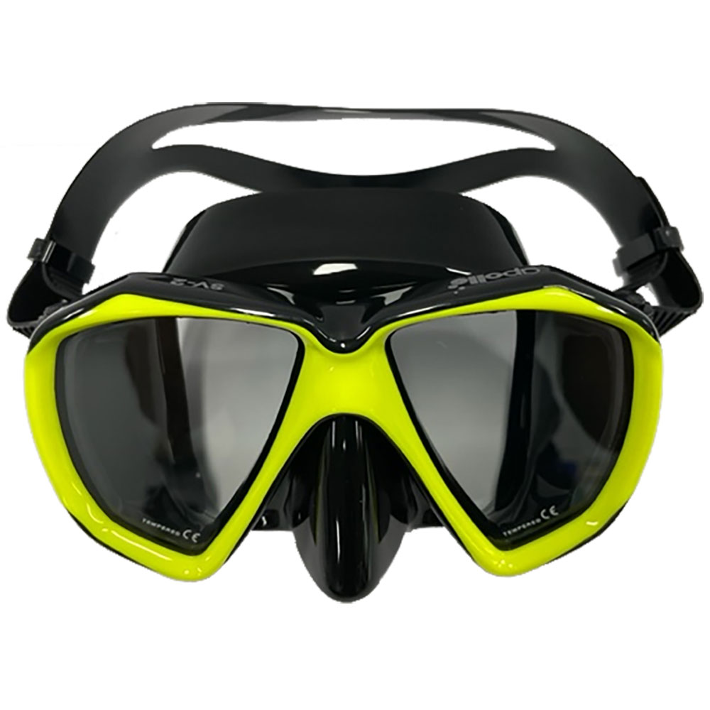 Apollo SV-2 Diving Mask | Yellow - Click Image to Close