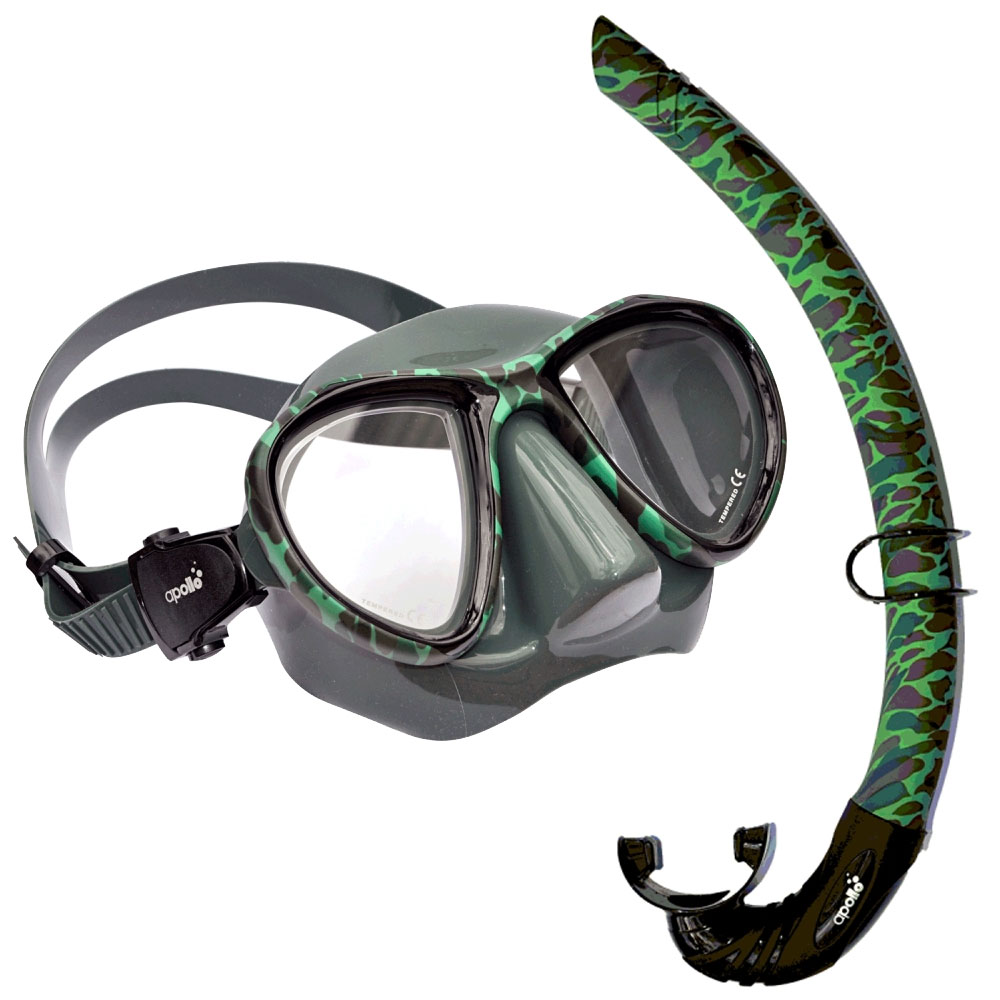 Adventure At Nature Apollo Black/Silver Wide Dive Mask Scuba Diving Snorkeling 