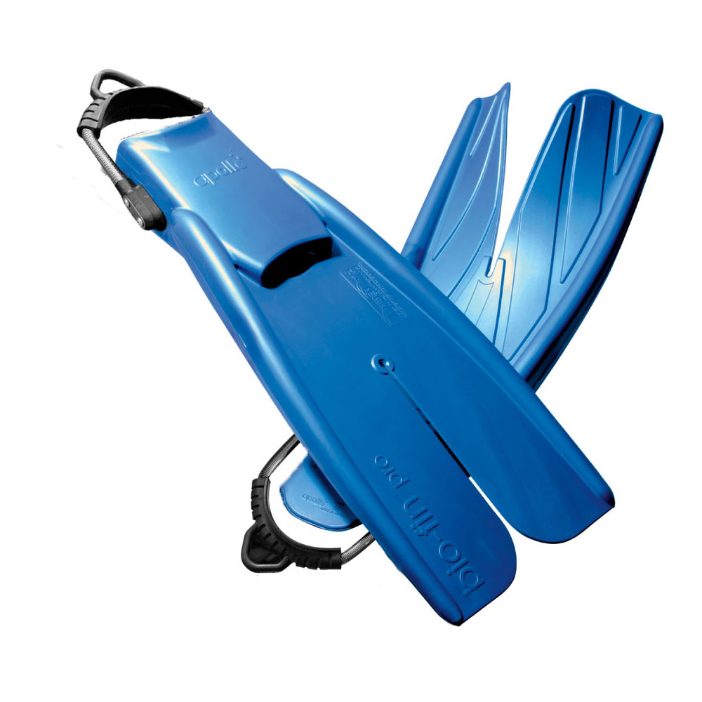 Apollo Bio-Fin Pro Fins with Spring Straps (Blue) Free Offer