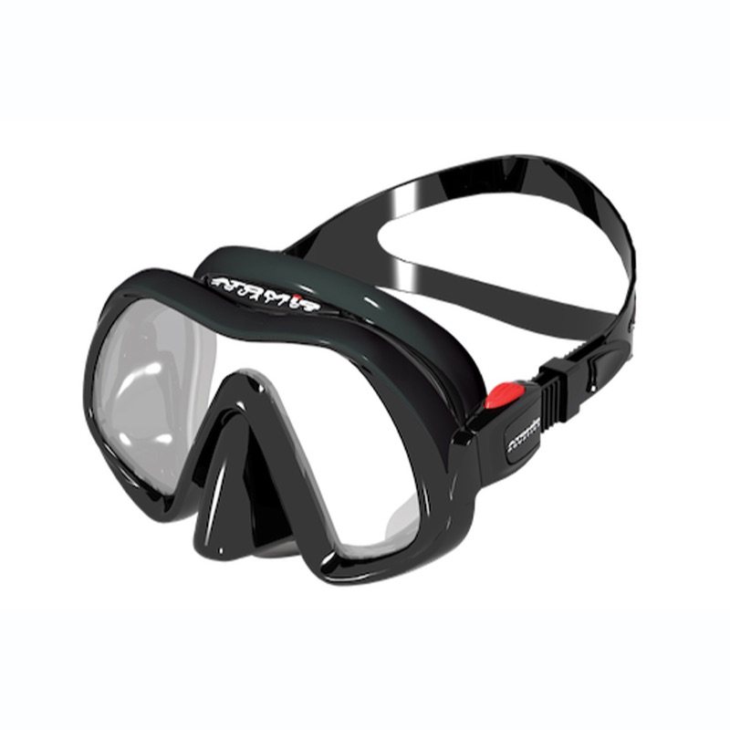 VENOM FRAMELESS MASK BLACK - Click Image to Close