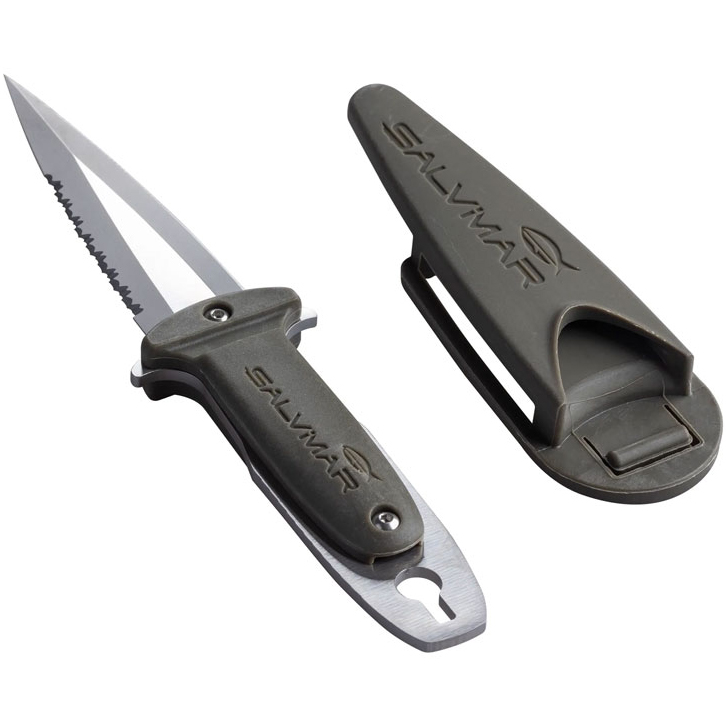 SALVIMAR KNIFE ST ATLANTIS MILITARY GREEN - Click Image to Close